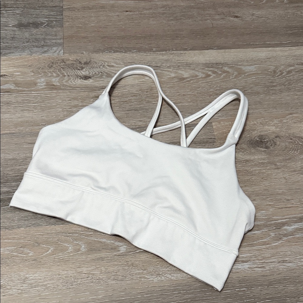 Women's Balance Collection White Sports Bra